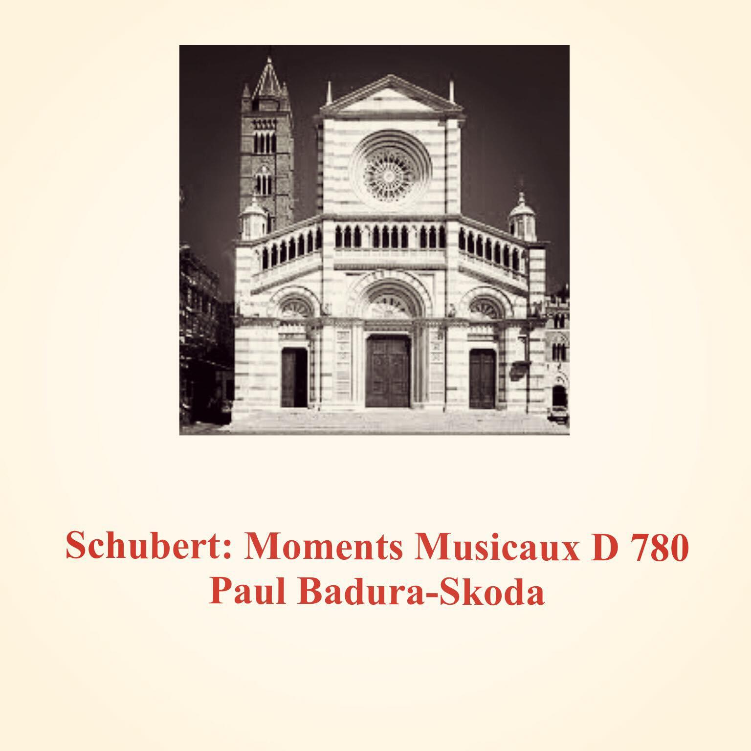 Релиз Schubert: Moments Musicaux D 780