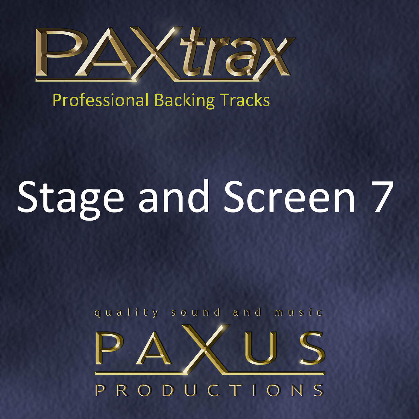 Релиз Paxtrax Professional Backing Tracks: Stage & Screen 7