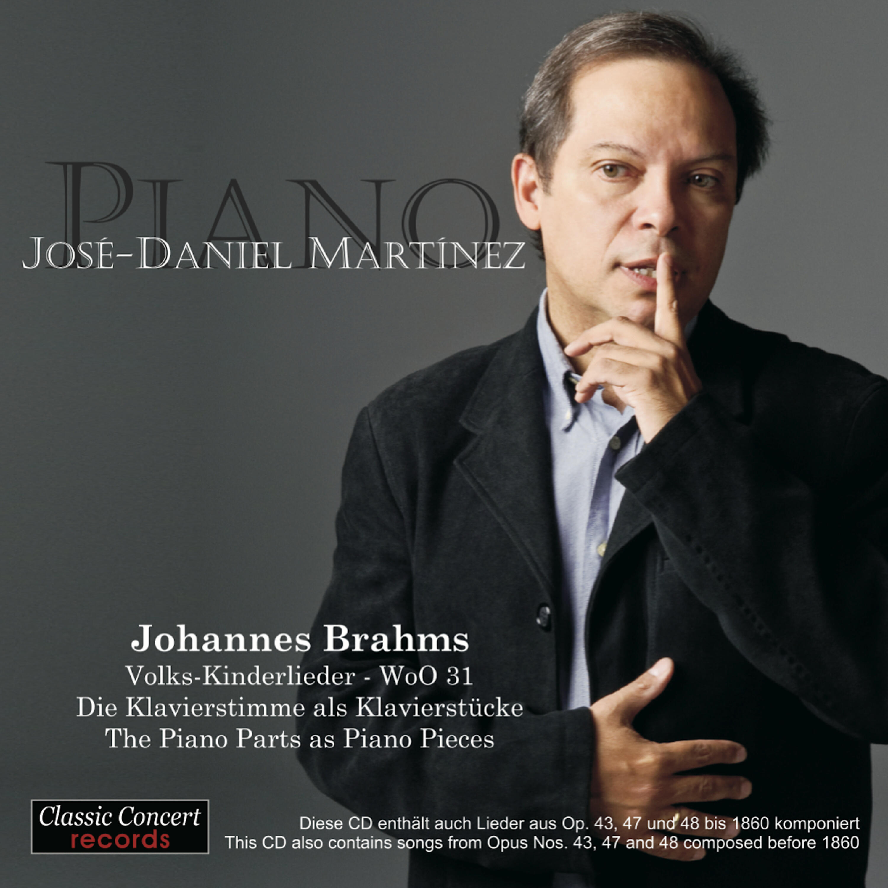 Релиз Johannes Brahms - Volks-Kinderlieder WoO 31 - The Piano Parts as Piano Pieces