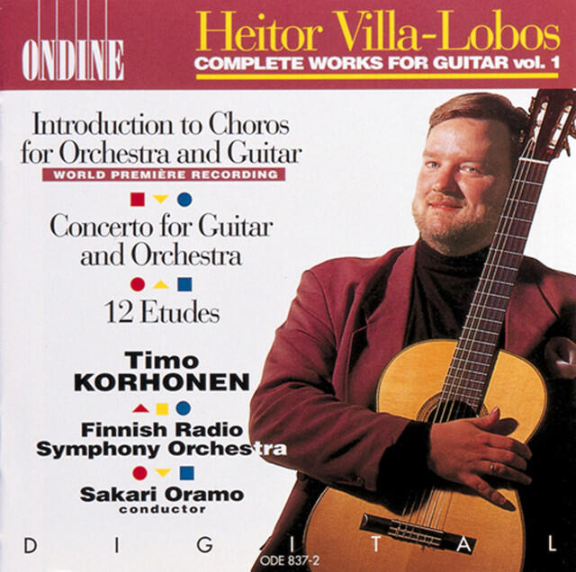 Релиз Villa-Lobos, H.: Introduction To Choros / Guitar Concerto / 12 Etudes