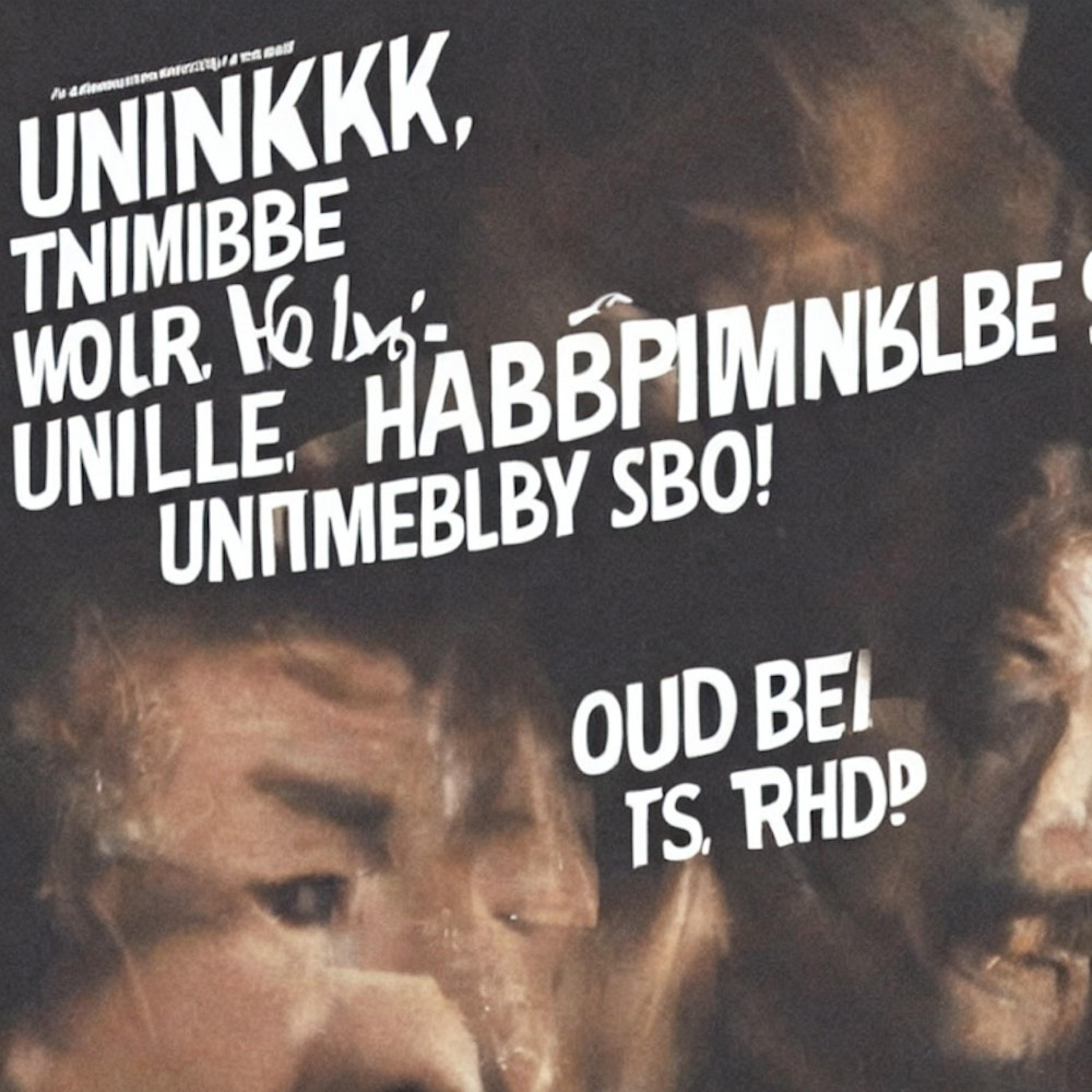 Релиз unthinkable