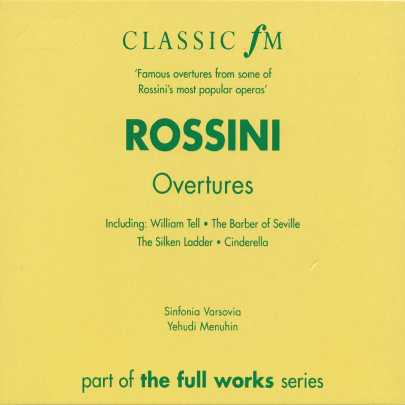 Релиз Rossini Overtures