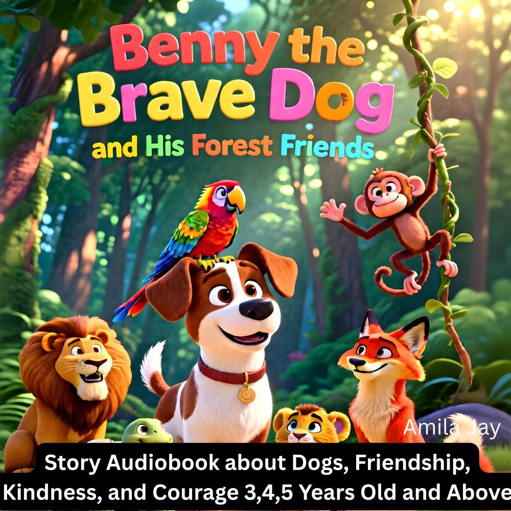 Релиз Benny the Brave Dog and His Forest Friends (Story Audiobook About Dogs, Friendship, Kindness, and Courage 3,4,5 Years Old and Above)