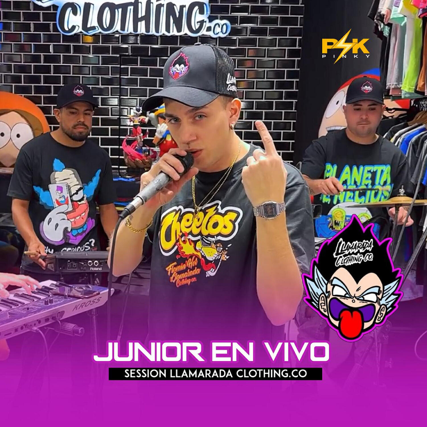 Релиз Session Llamarada Clothing (En Vivo)