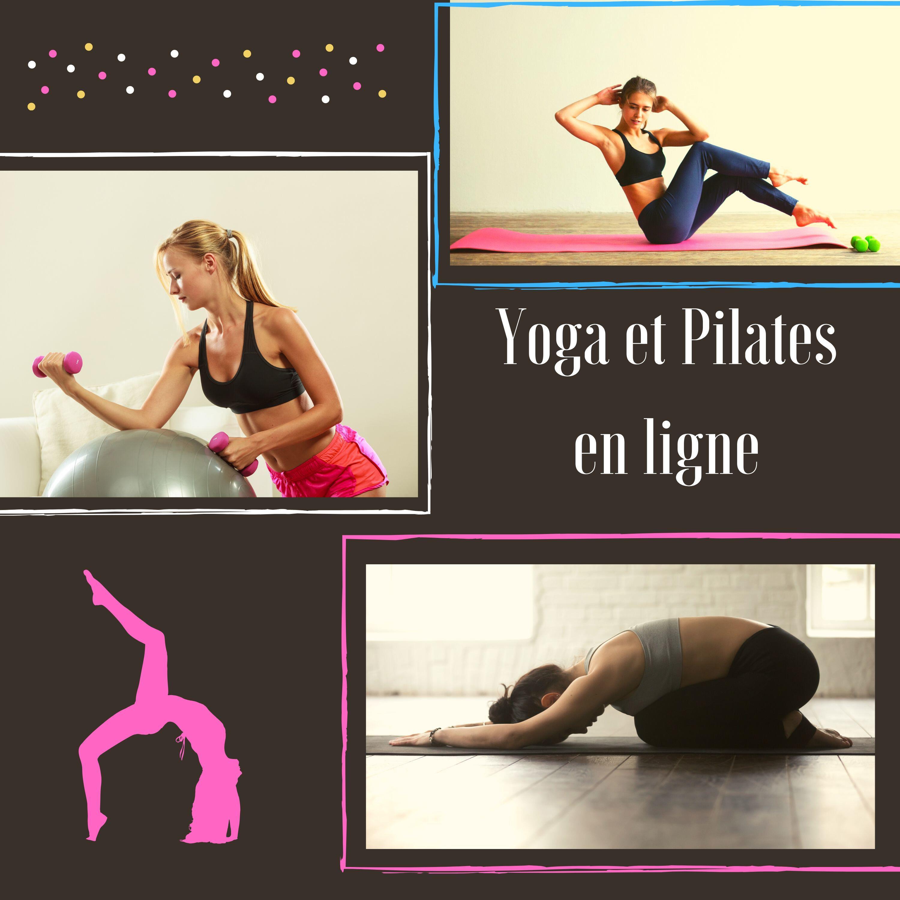 Релиз Yoga et pilates en ligne: Fitness en ligne, musique soft lounge pour s'entraîner à la maison pendant la quarantaine