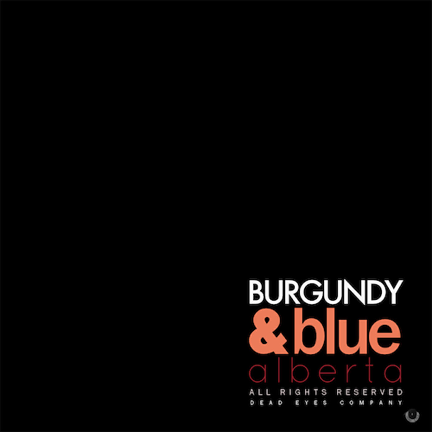 Релиз Burgundy & Blue