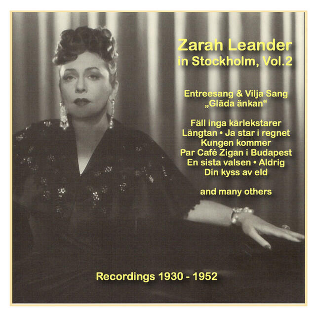 Релиз Icons of German Cinema: Zarah Leander in Stockholm, Vol. 2 (1930-1952)