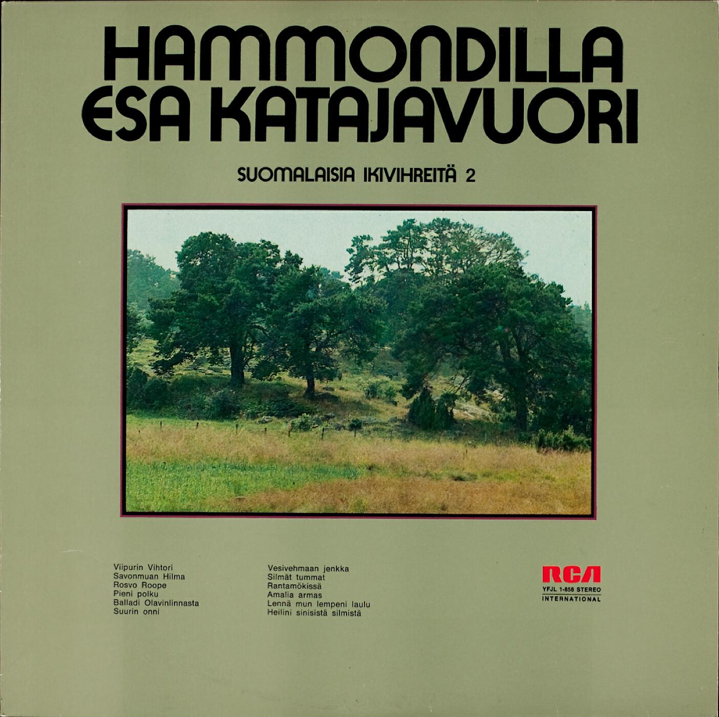 Релиз Hammondilla suomalaisia ikivihreitä 2