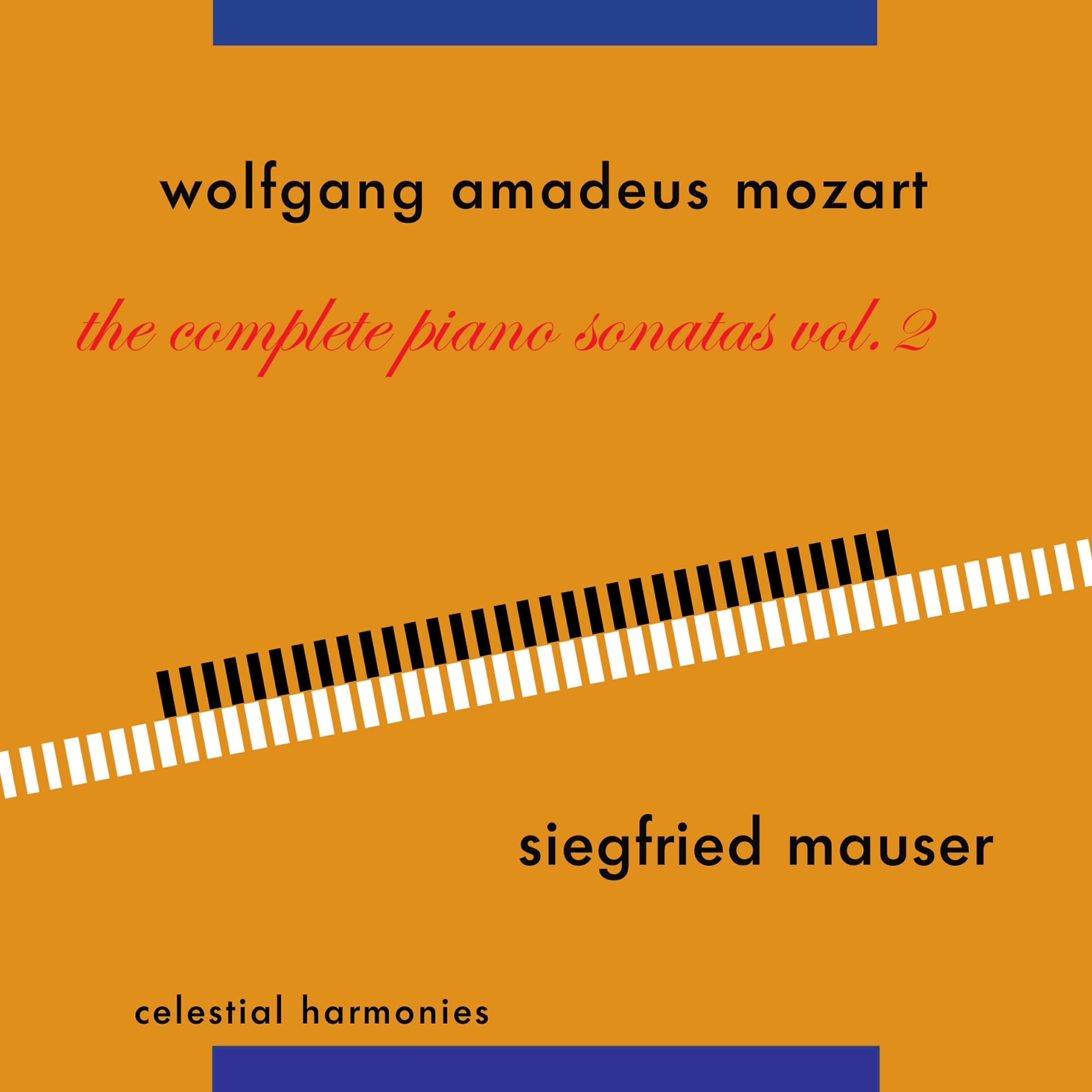 Релиз Wolfgang Amadeus Mozart: The Complete Piano Sonatas Vol. 2