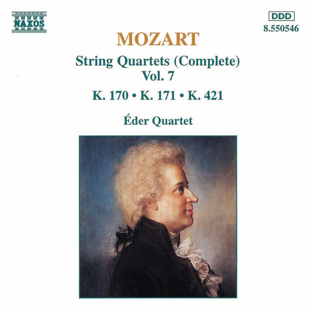 Релиз Mozart: String Quartets, K. 170-171 and K. 421