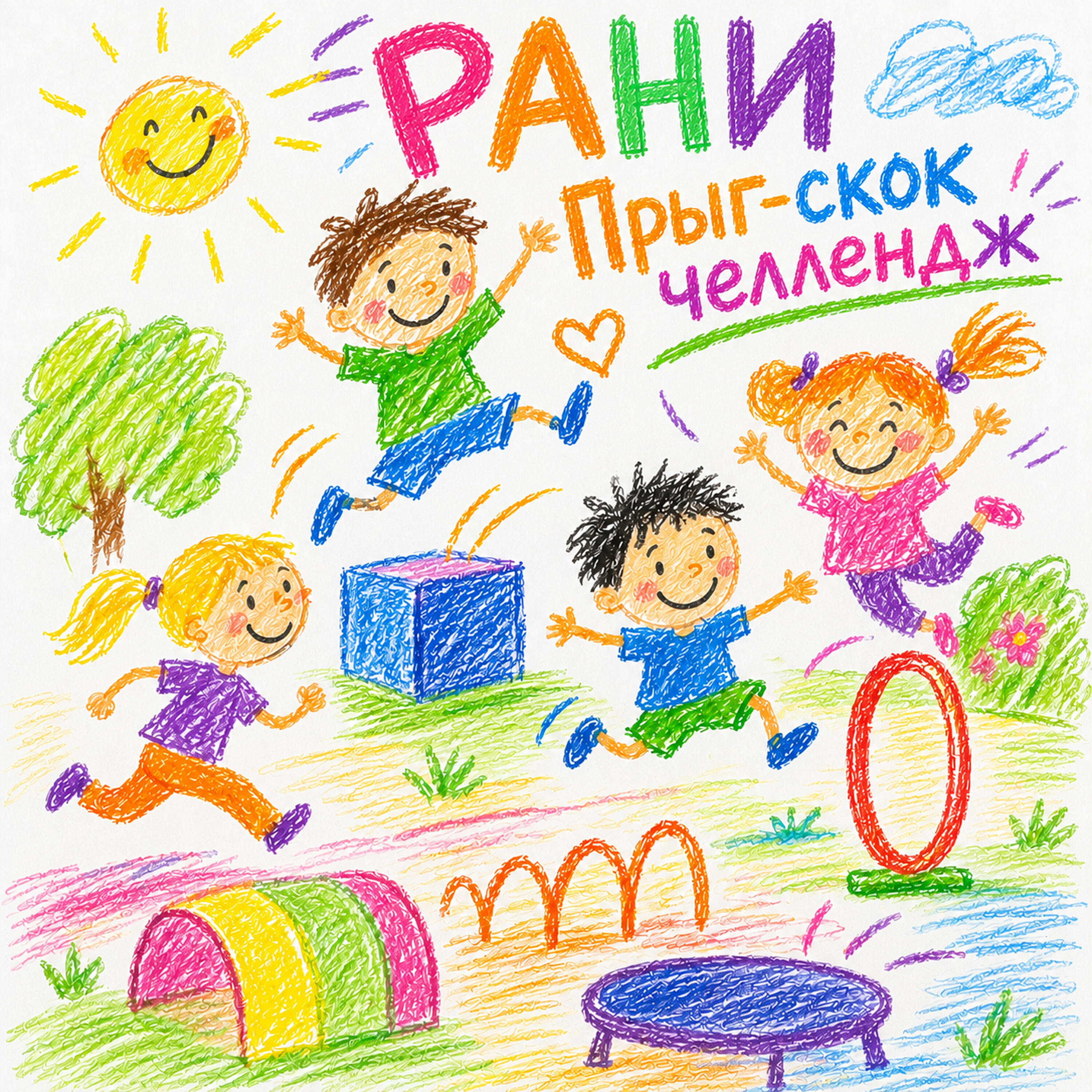 Релиз Прыг-скок челлендж