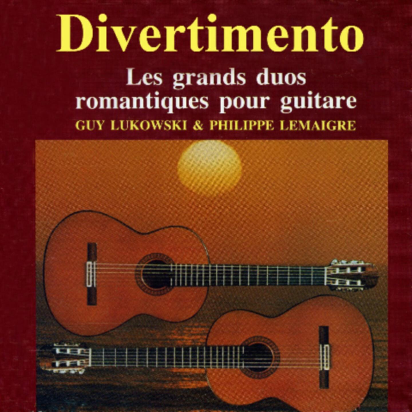 Релиз Divertimento pour 2 guitares