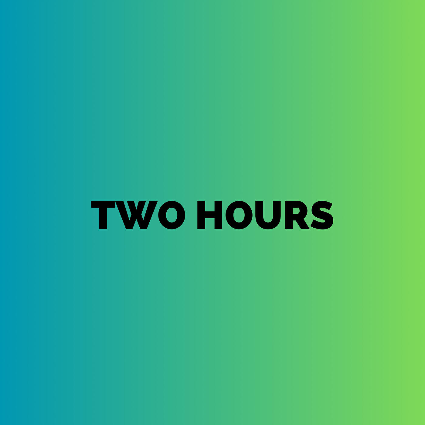 Релиз Two Hours