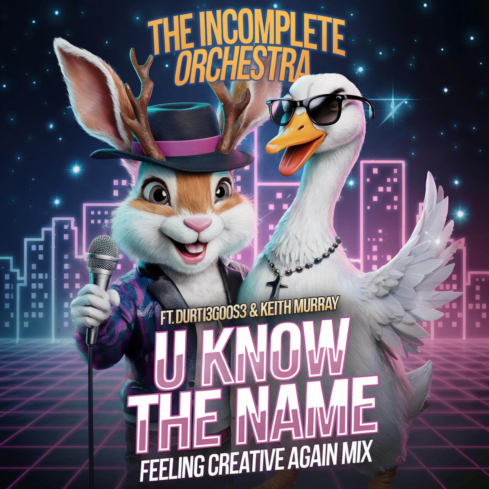 Релиз U Know The Name - Feeling Creative Again Mix (feat. Durti3Goos3 & Keith Murray)