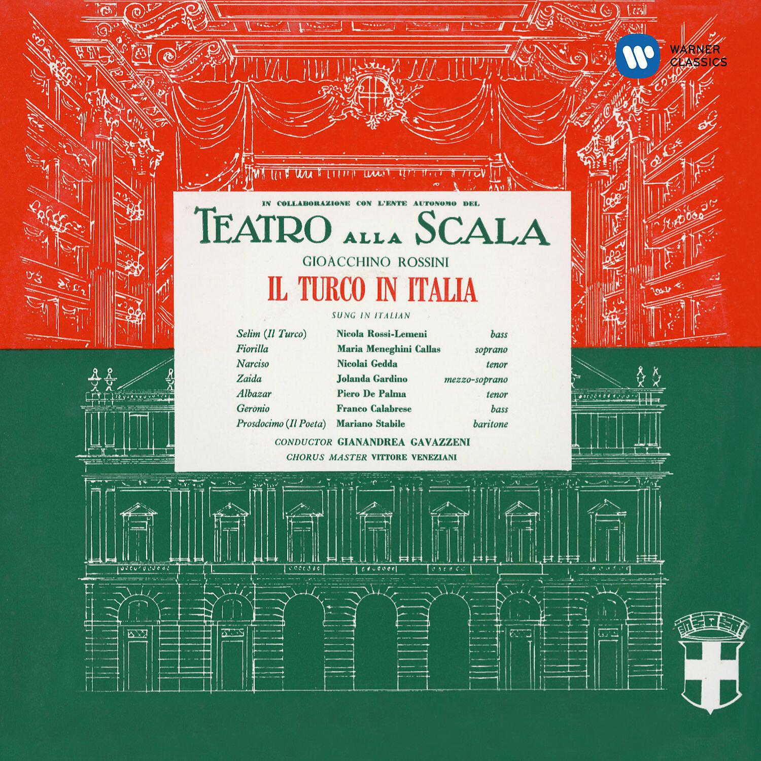 Релиз Rossini: Il turco in Italia (1954 - Gavazzeni) - Callas Remastered