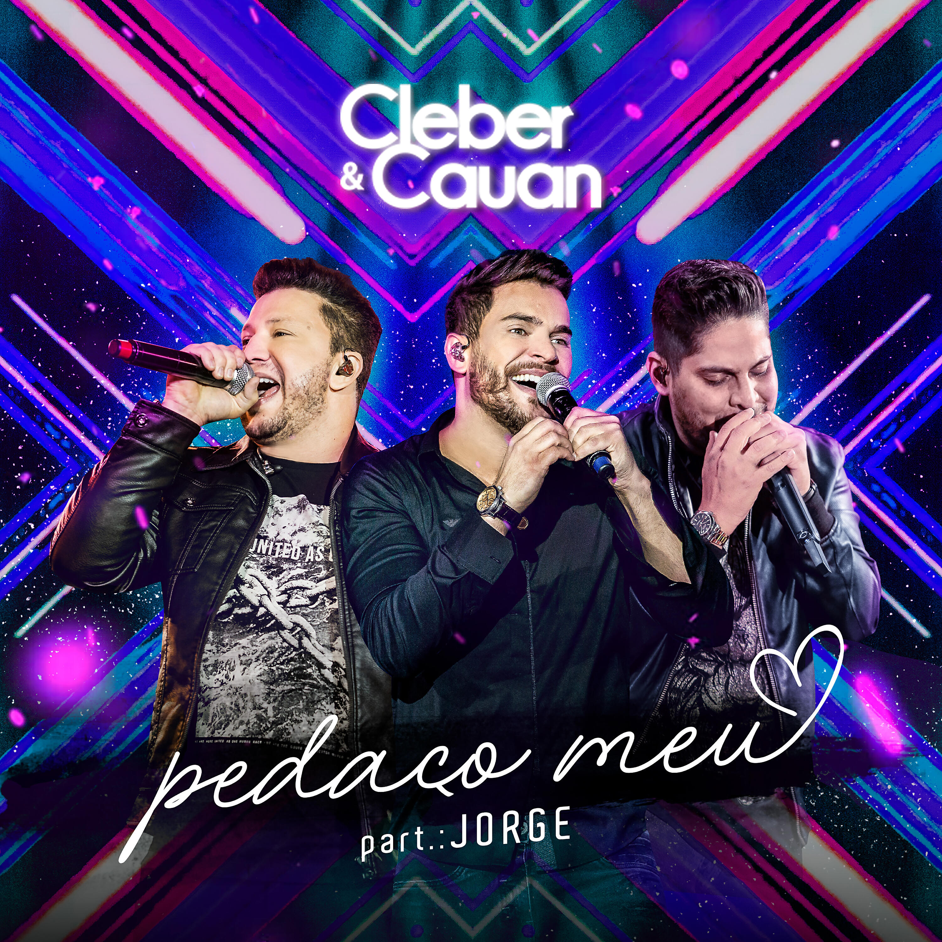 Скачать песню Jorge, Cleber & Cauan - Pedaço Meu (Ao Vivo) бесплатно в MP3 для Android и iOS