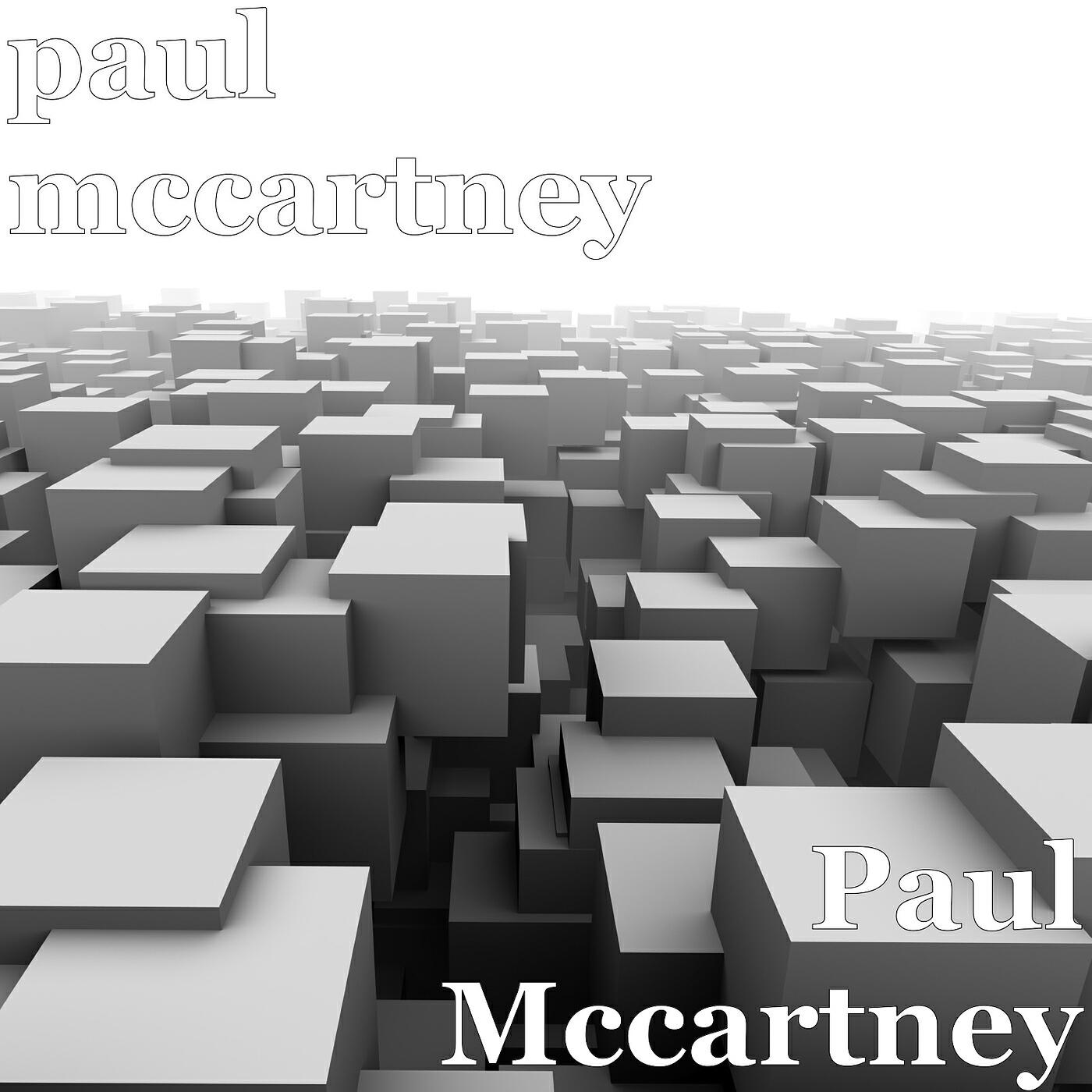 Постер альбома Paul Mccartney