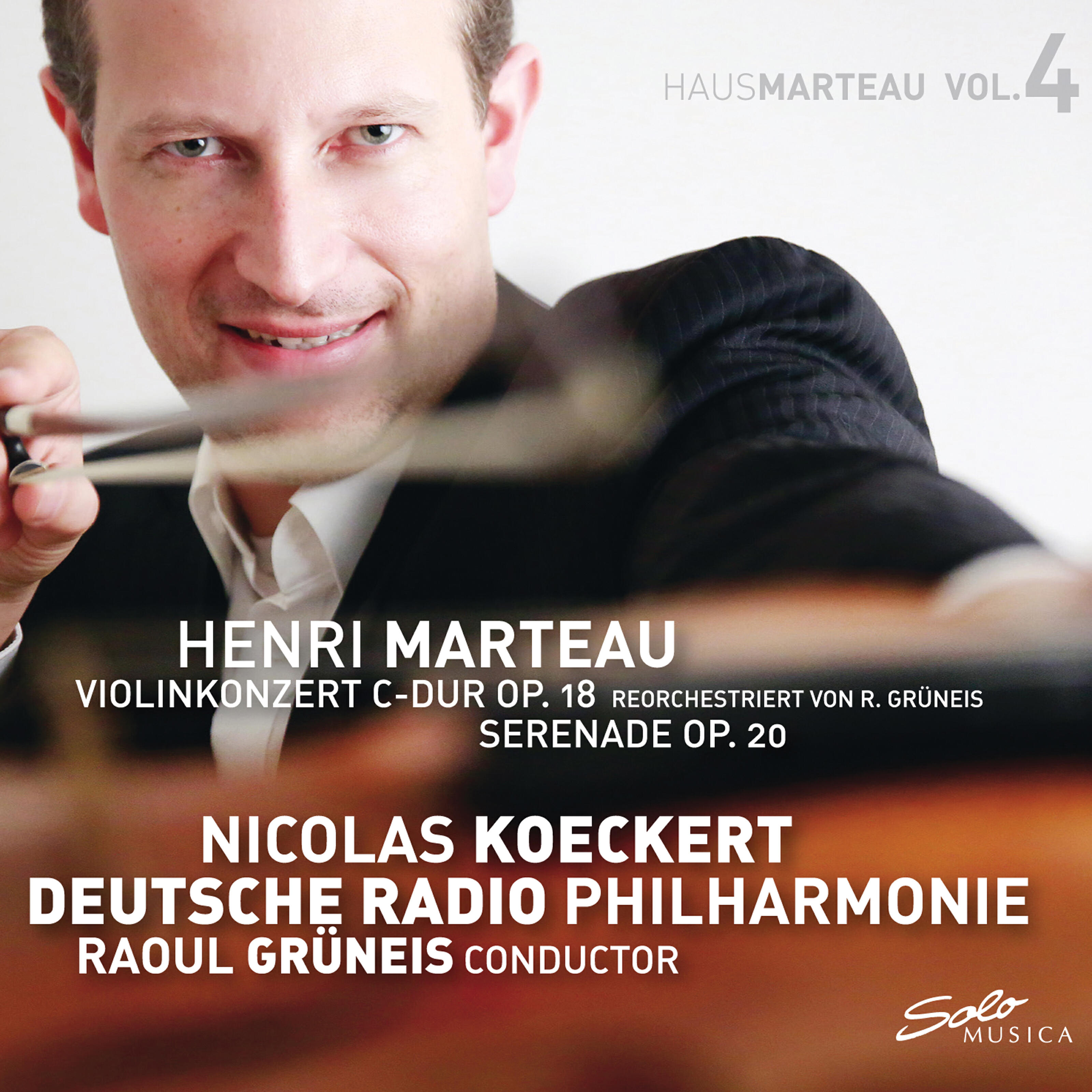 Релиз Marteau, Vol. 4: Violin Concerto in C Major, Op. 18 & Serenade, Op. 20