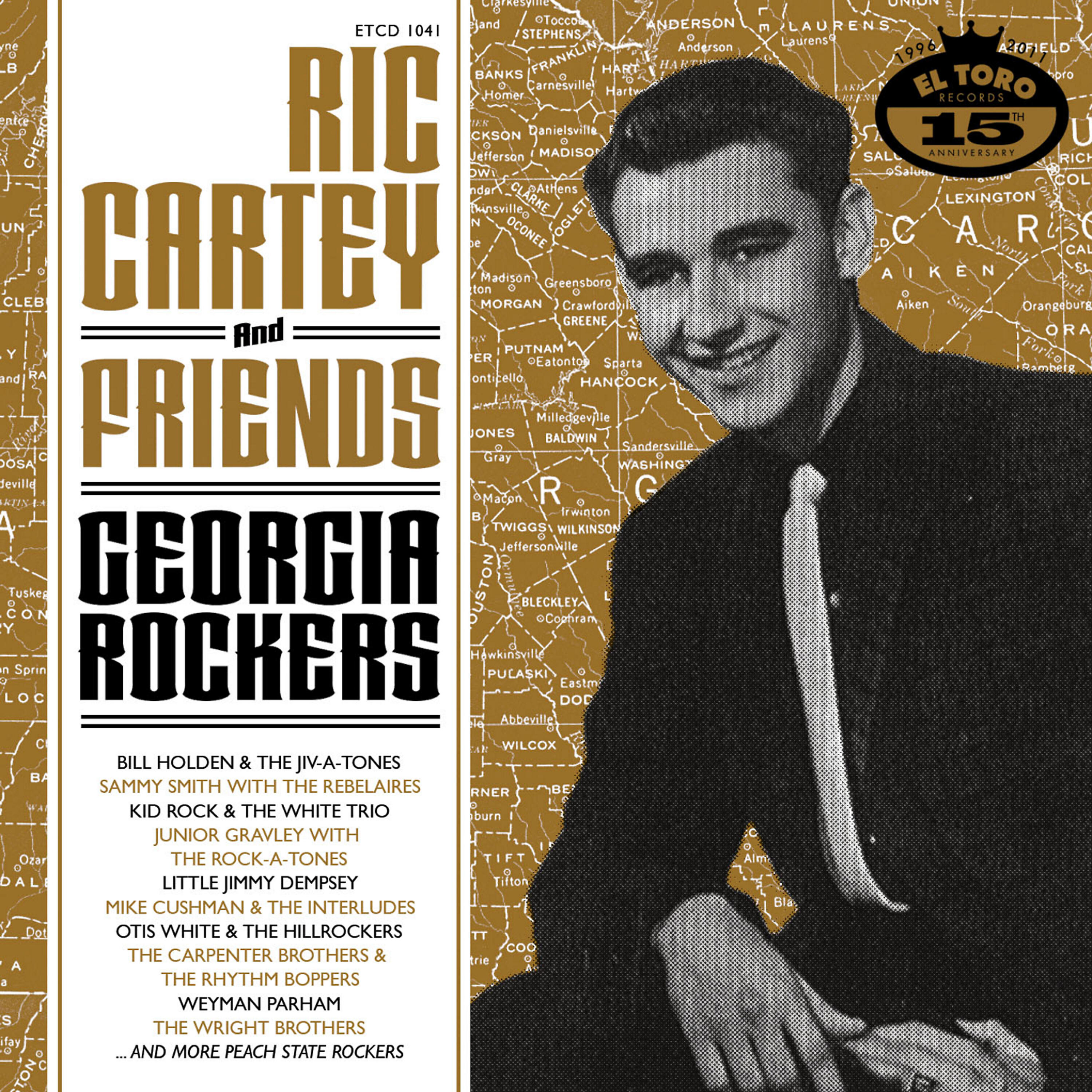 Релиз Ric Cartey & Friends - Georgia Rockers