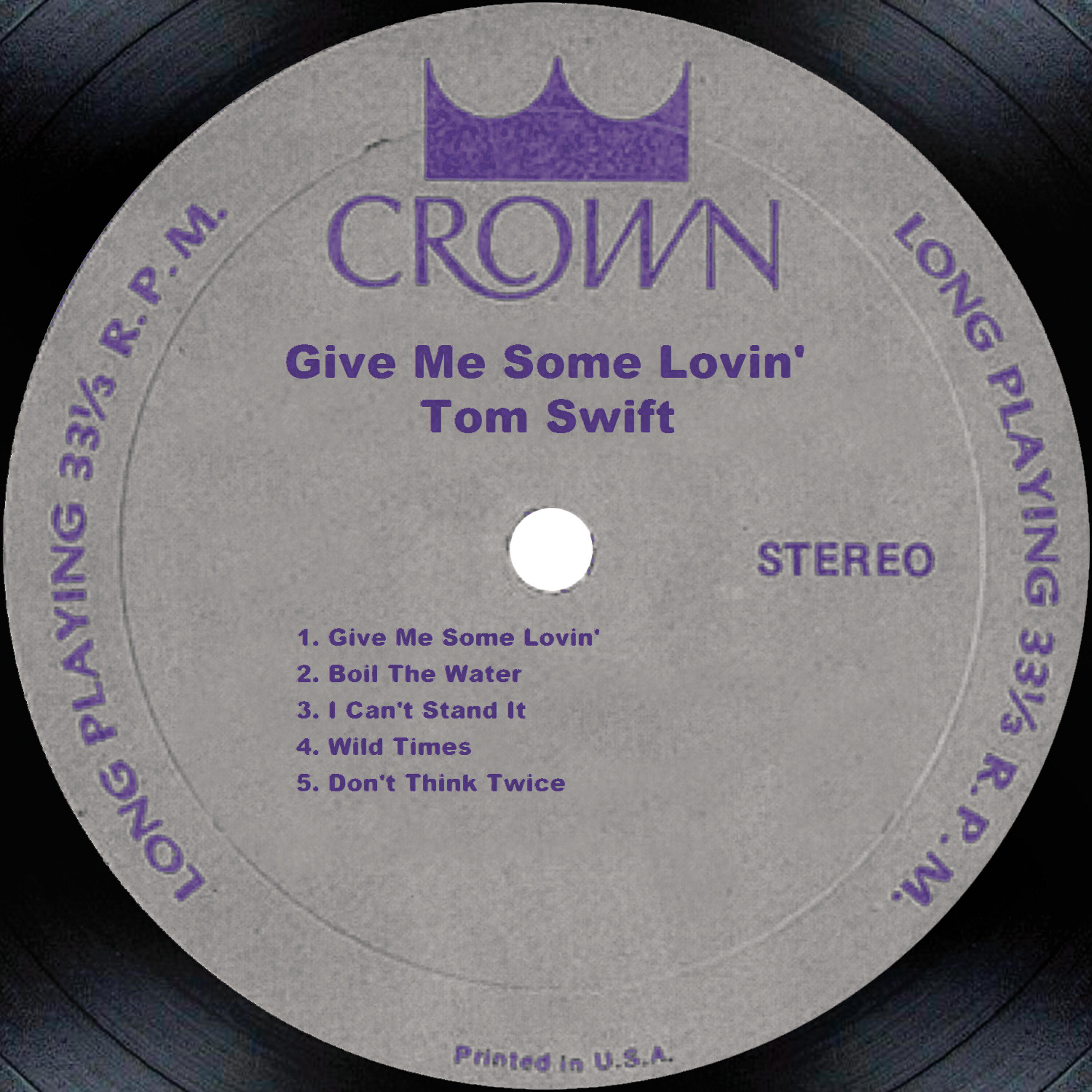 Релиз Give Me Some Lovin'