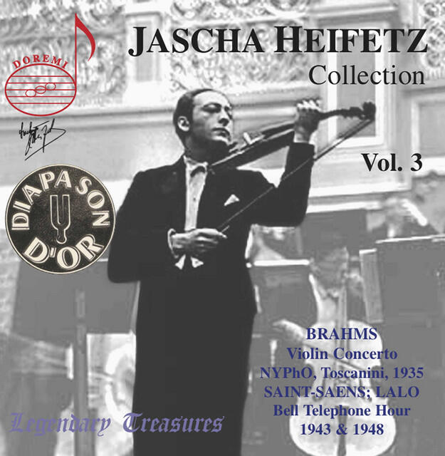 Релиз Jascha Heifetz Collection, Vol. 3 (Live)
