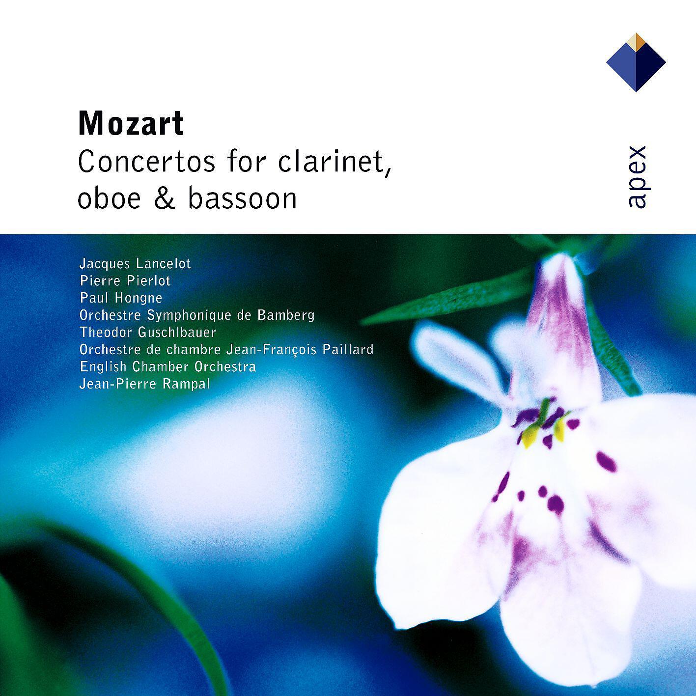 Релиз Mozart: Concertos for Clarinet, Oboe and Bassoon