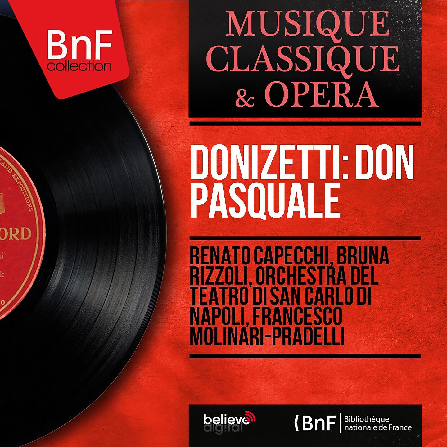 Релиз Donizetti: Don Pasquale (Mono Version)
