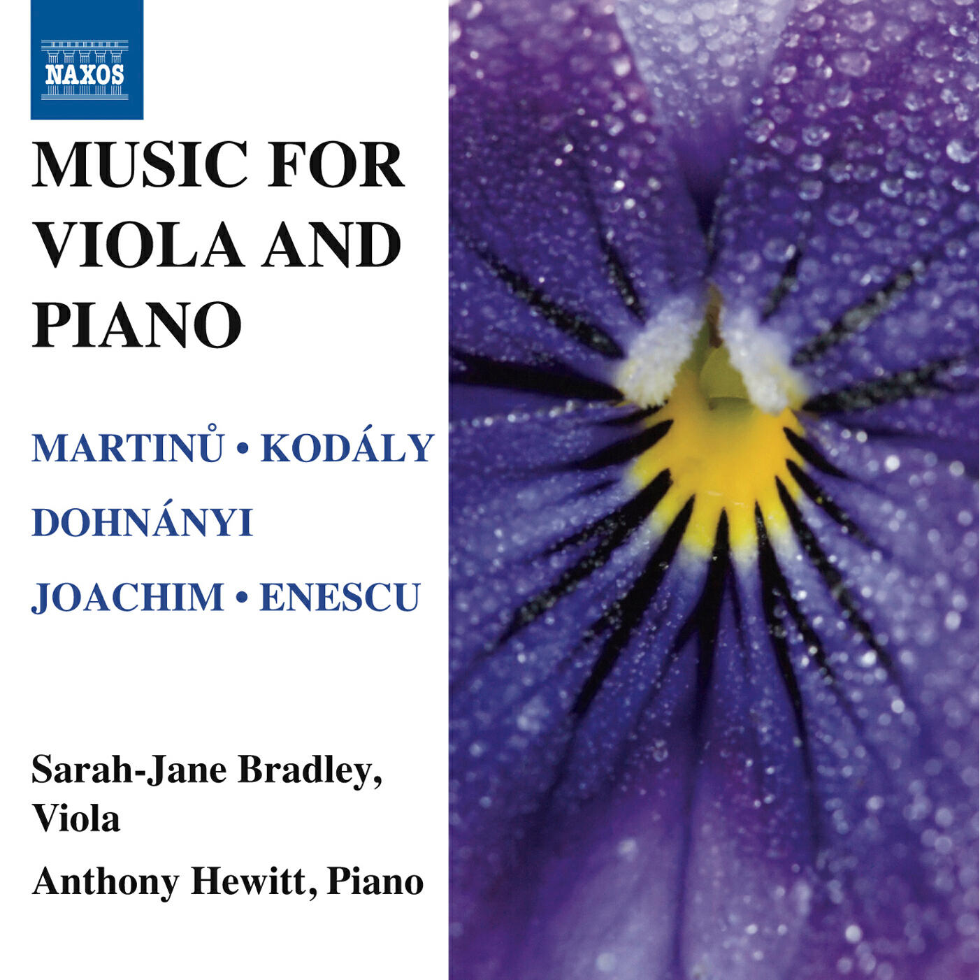 Релиз Music for Viola and Piano