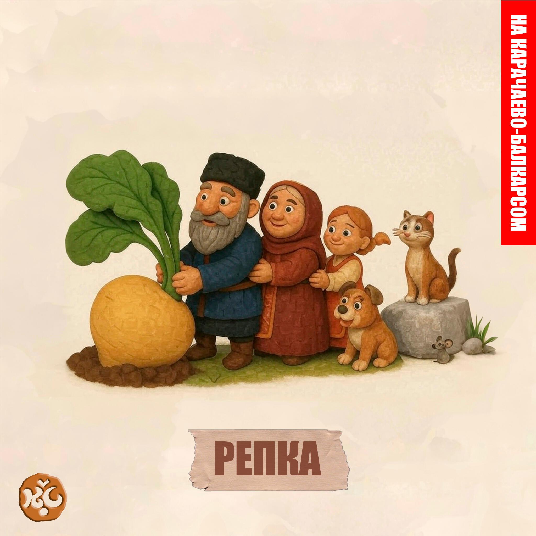 Релиз Репка (на карачаево-балкарском)