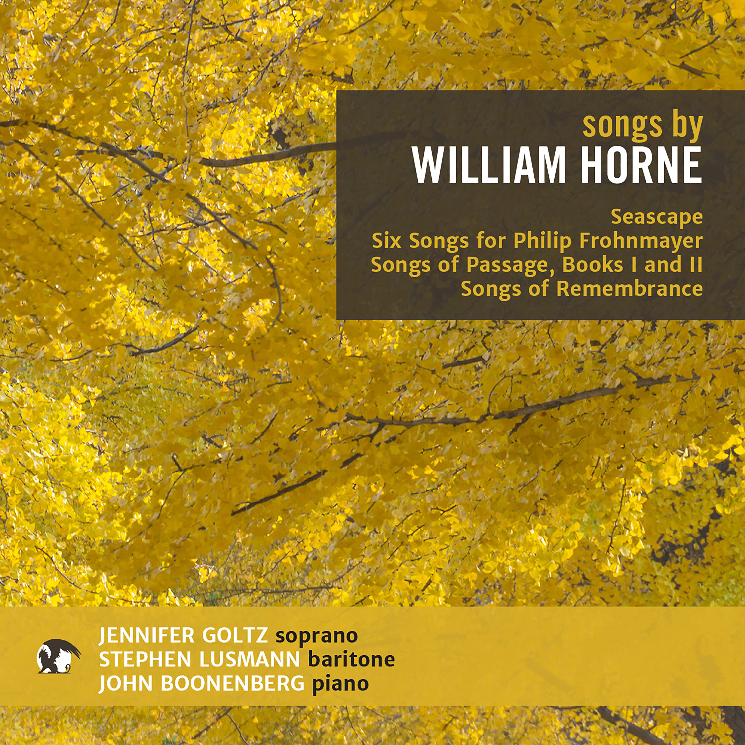 Релиз Songs by William Horne