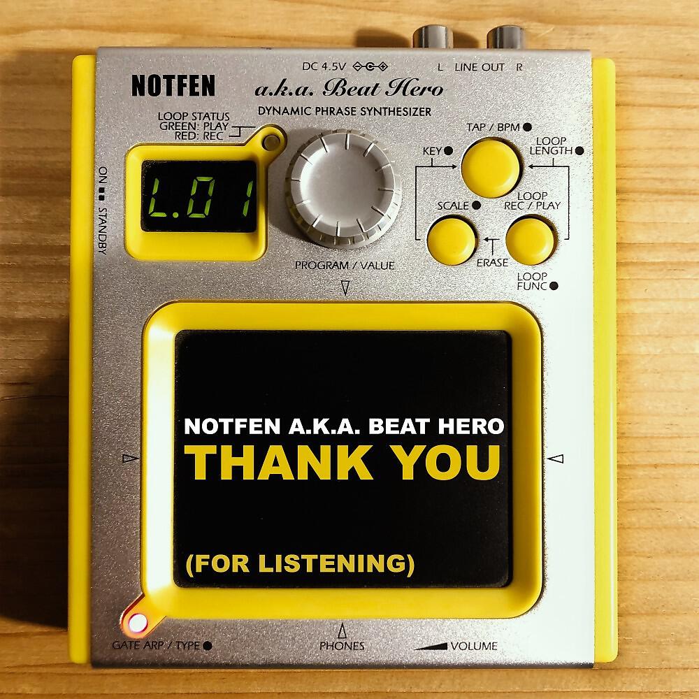 Релиз Thank You (For Listening)