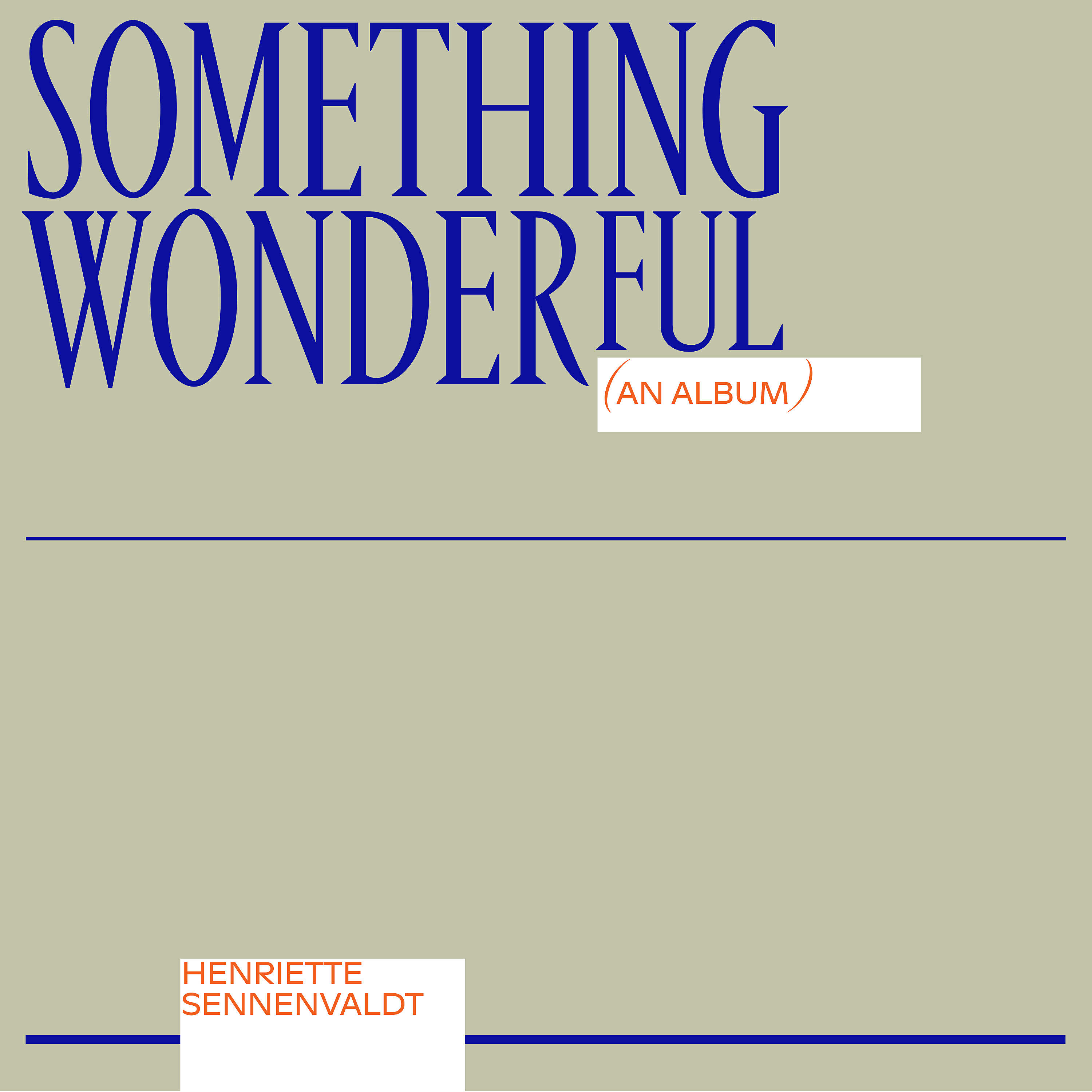 Релиз Something Wonderful