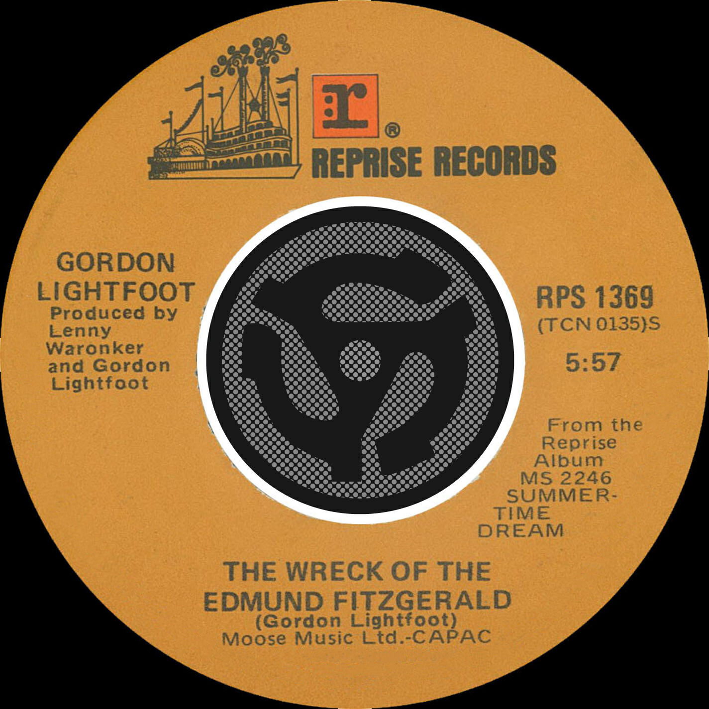 Релиз The Wreck of the Edmund Fitzgerald / The House You Live In (Single Version)
