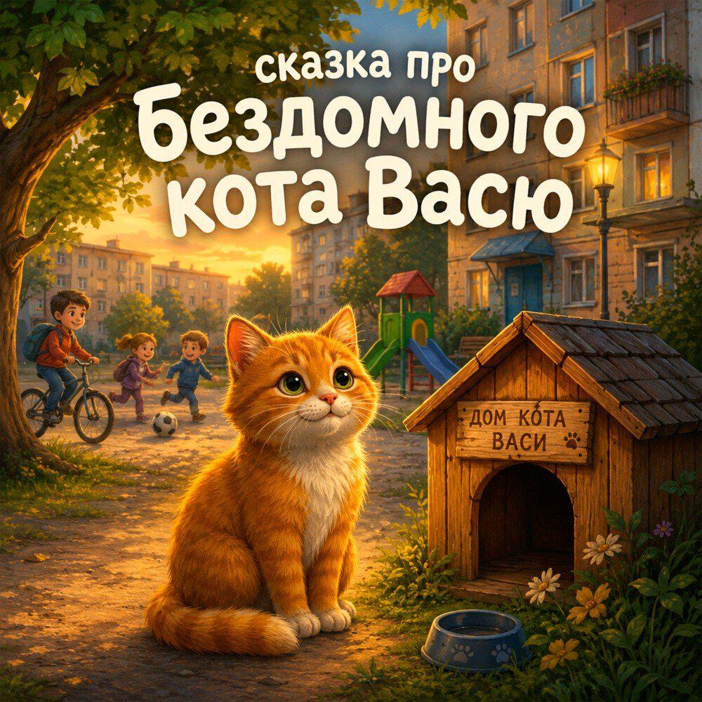 Релиз Сказка про бездомного кота Васю