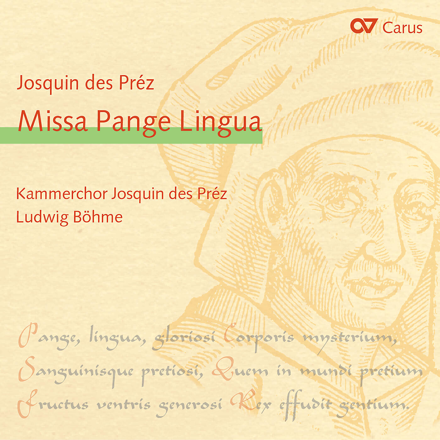Релиз Josquin Desprez: Missa Pange Lingua