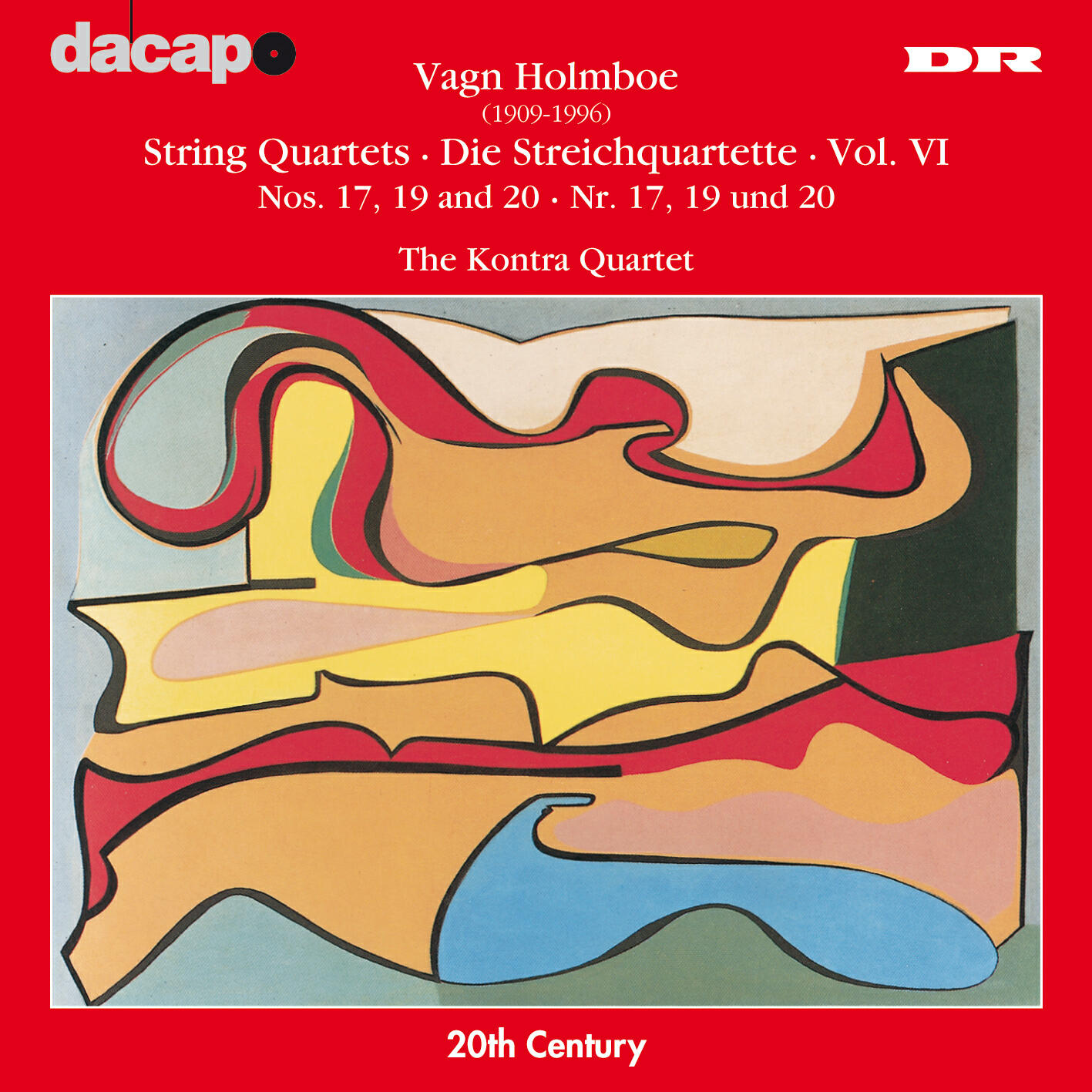 Релиз Holmboe: String Quartets Nos. 17, 19 & 20