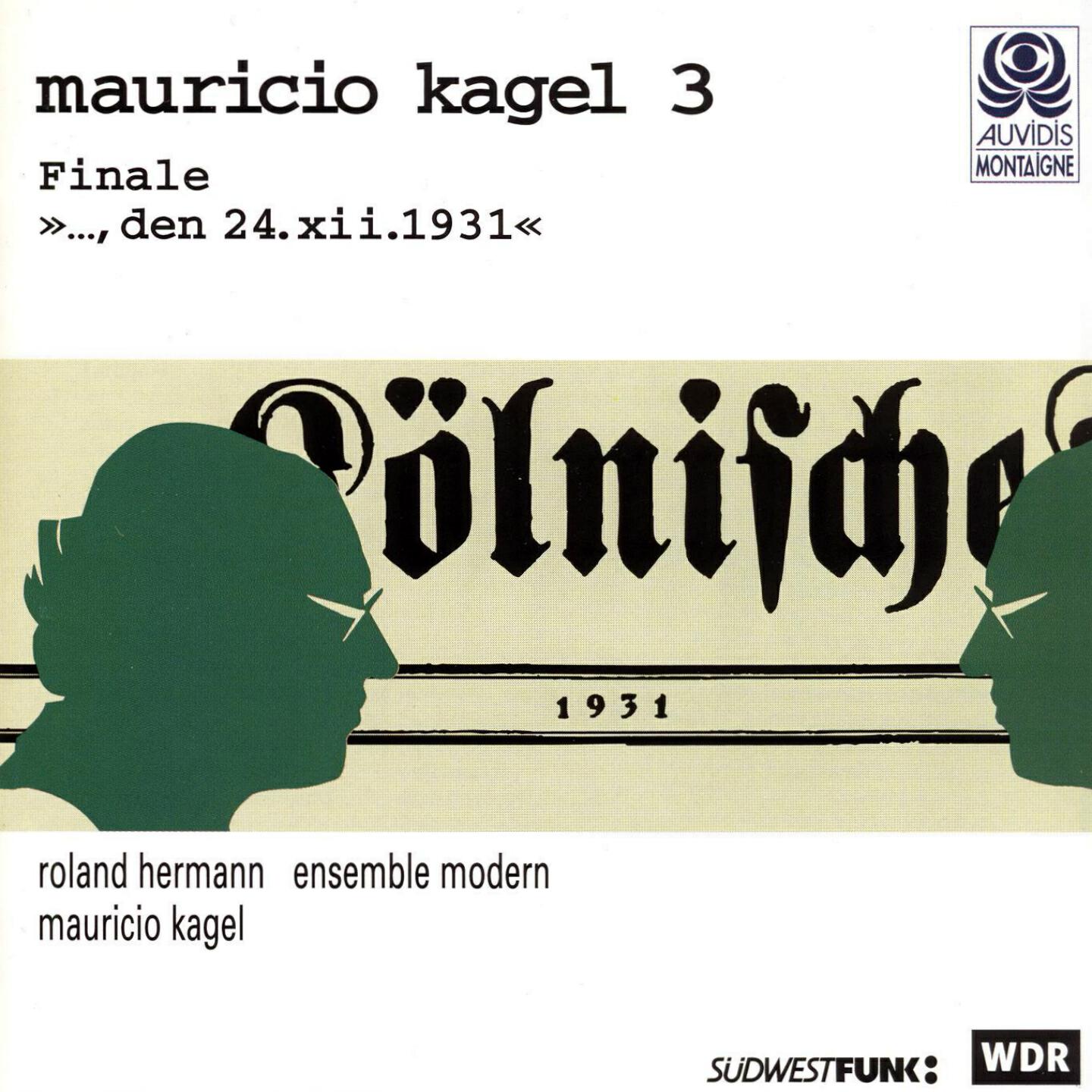 Релиз Kagel: Finale & Den 24. XII. 1931