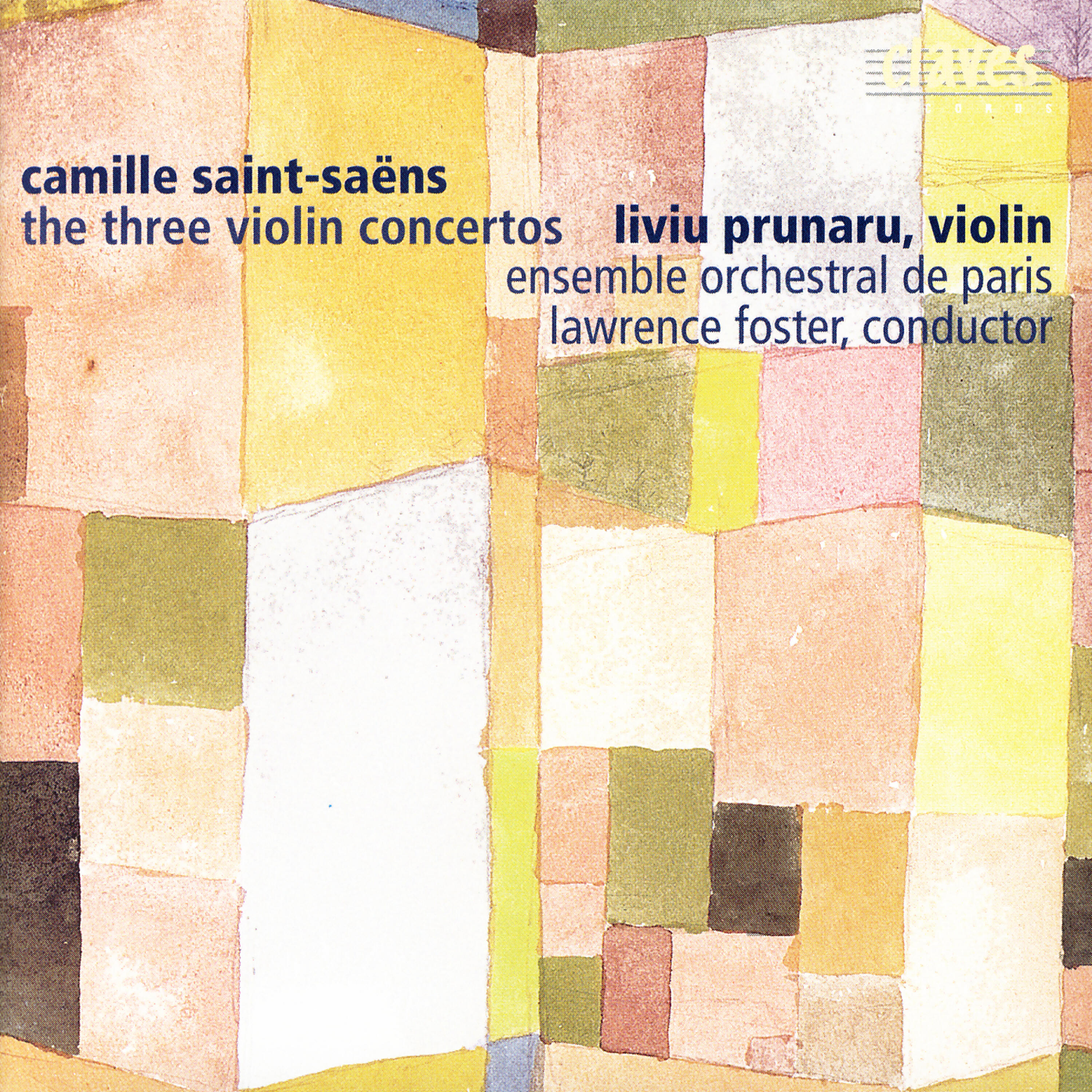 Релиз Saint-Saëns: The Three Violin Concertos