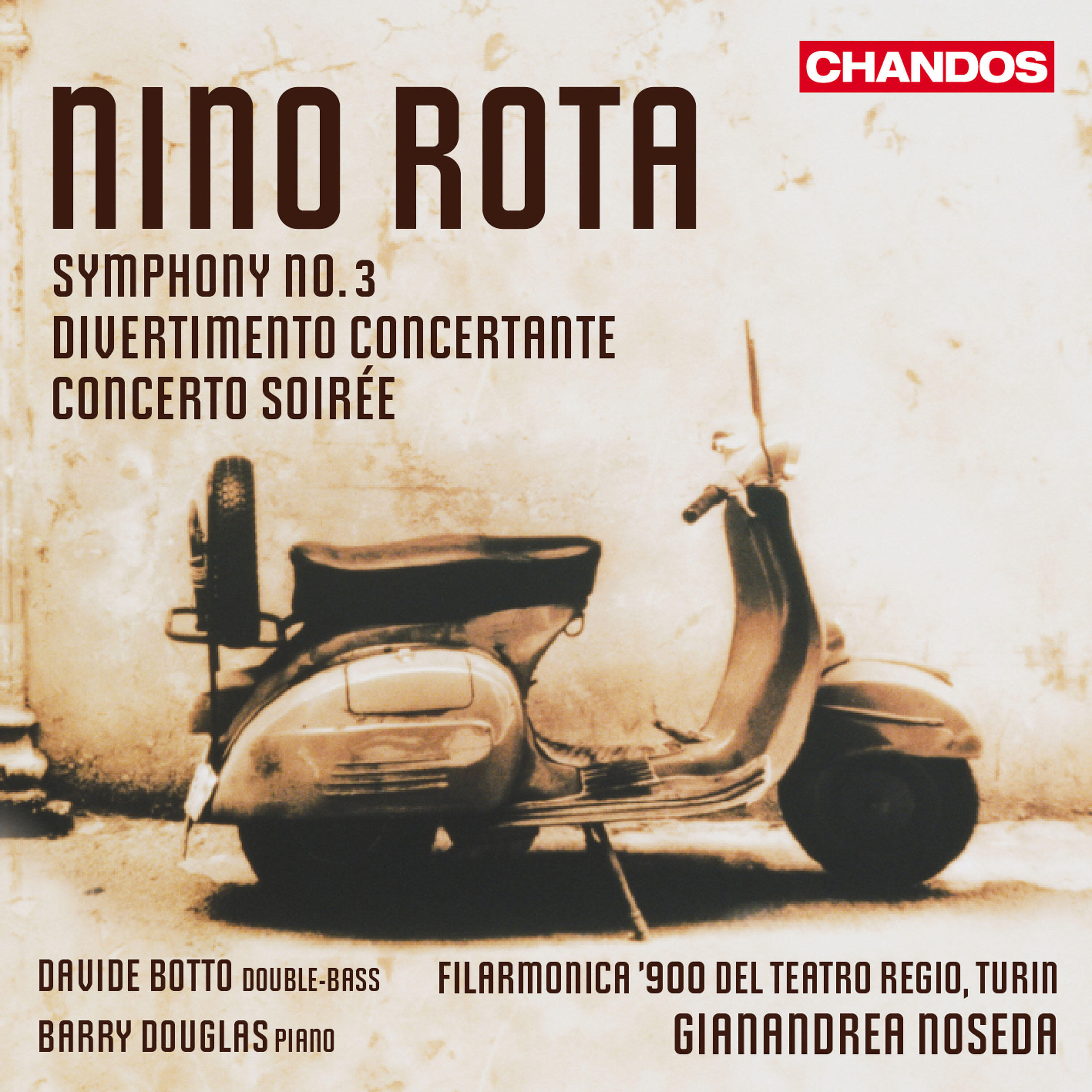 Релиз Rota: Concerto Soiree, Divertimento Concertante & Symphony No. 3