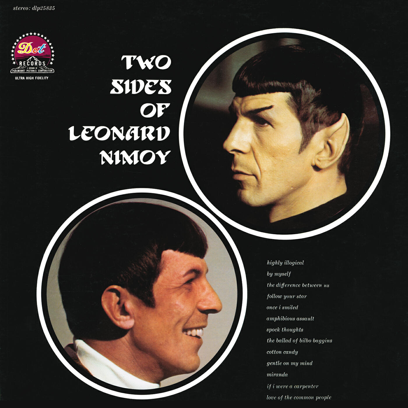 Релиз The Two Sides Of Leonard Nimoy