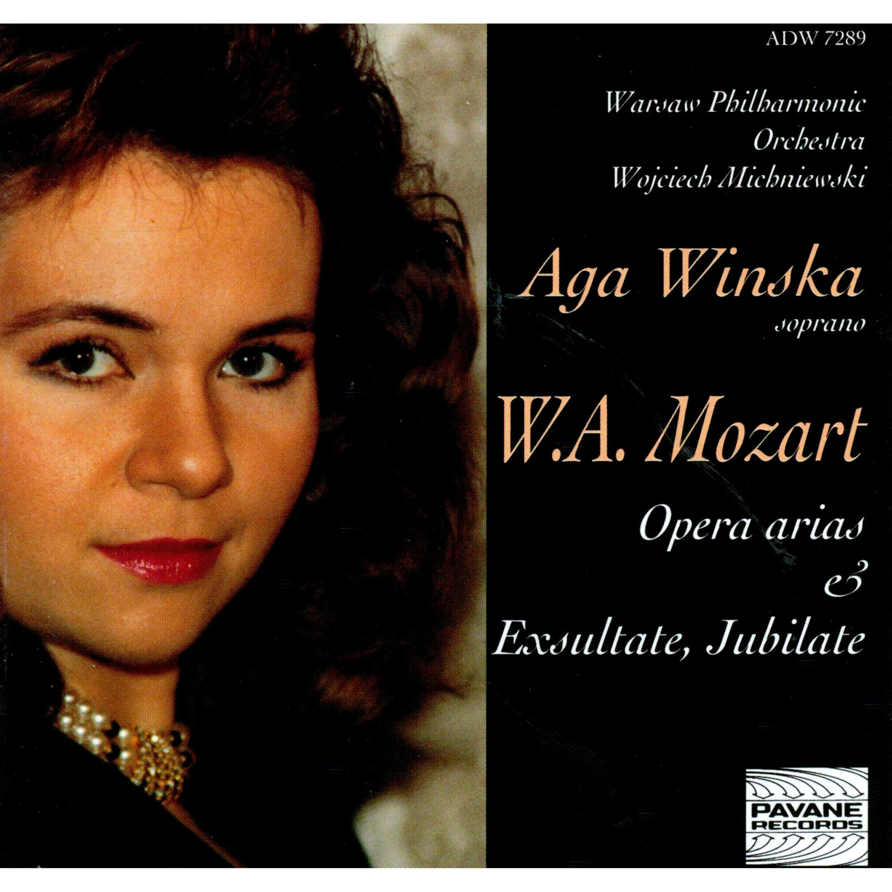Релиз Mozart: Opera Arias & Exsultate Jubilate