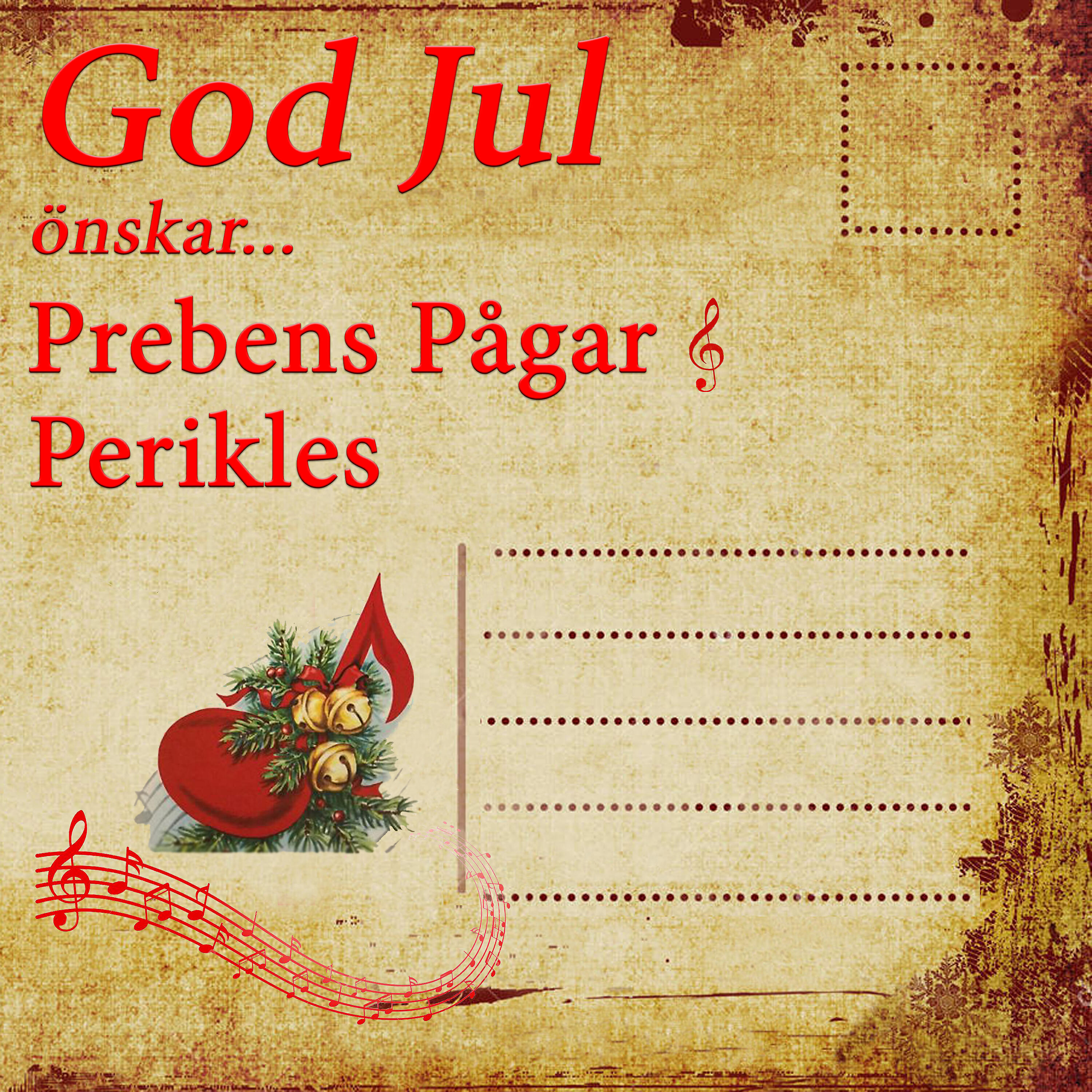 Релиз God Jul önskar Prebens Pågar & Perikles