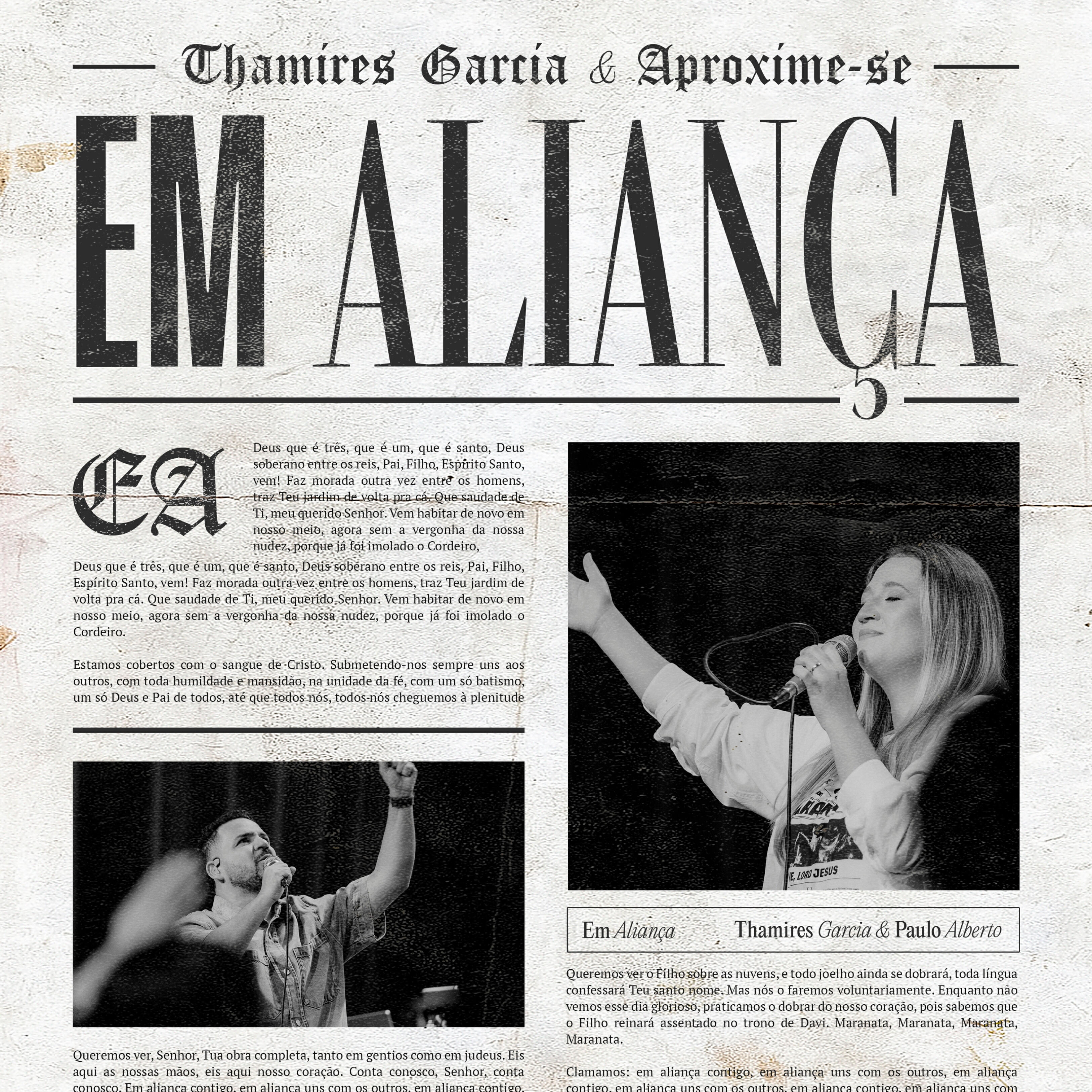 Релиз Em Aliança (Ao Vivo)