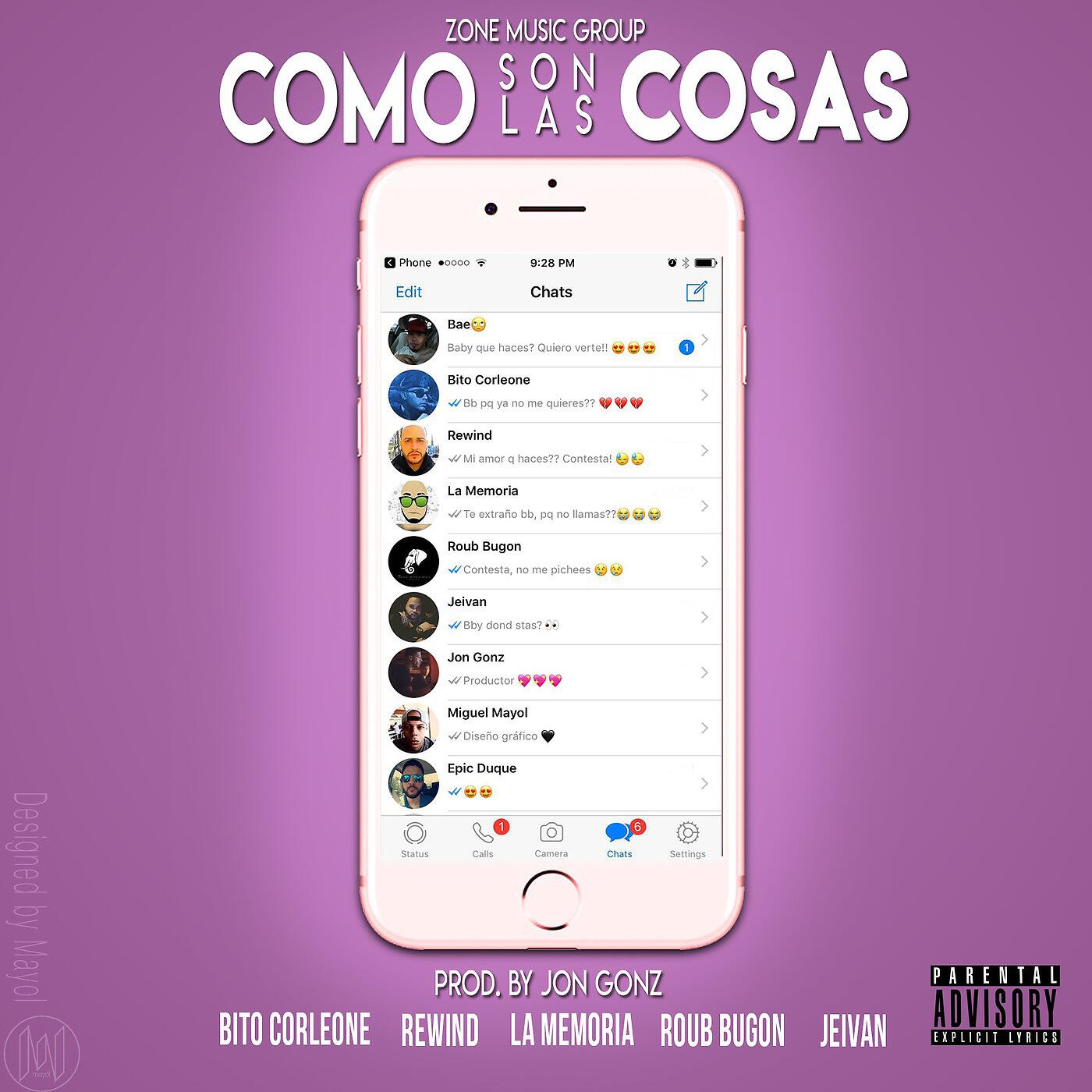 Релиз Como Son las Cosas (feat. Rewind, La Memoria, Roub Bugón & Jeivan)