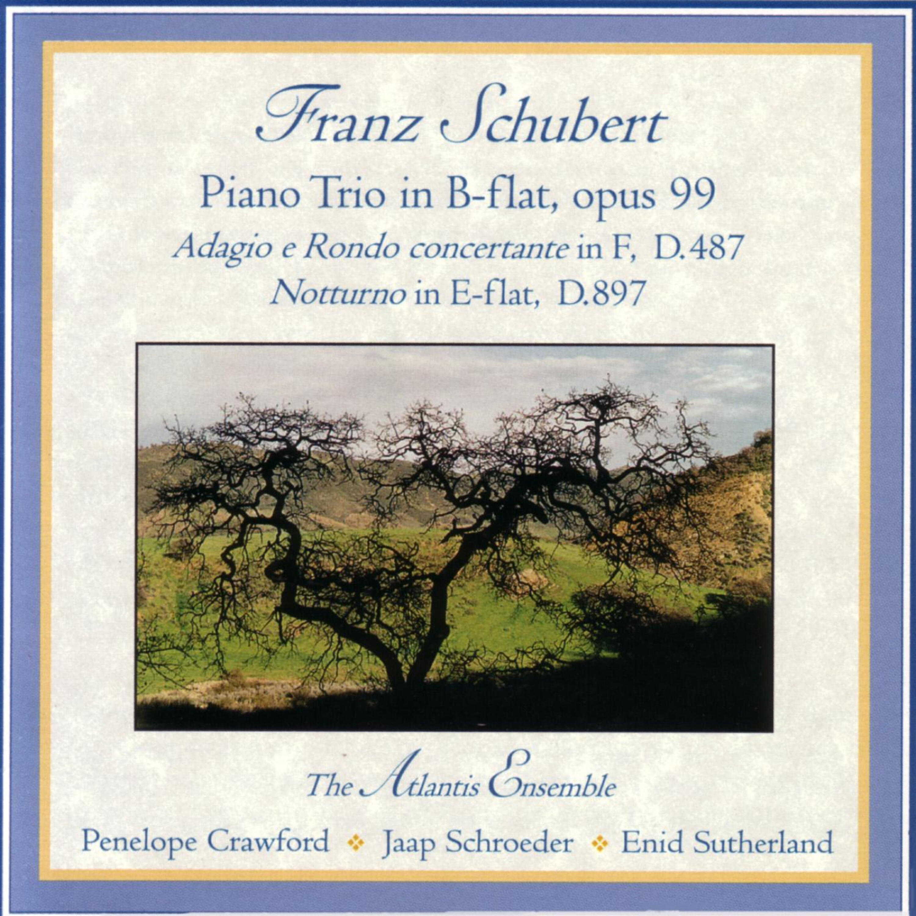 Релиз Schubert Piano Trio in B flat, Op.99