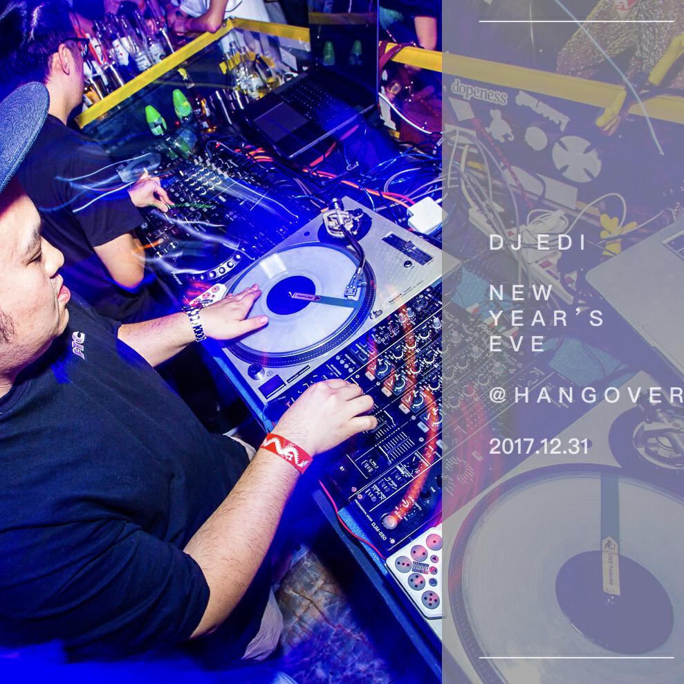Релиз NEW YEAR'S EVE (DJ SET) @ HANGOVER 2017.12.31