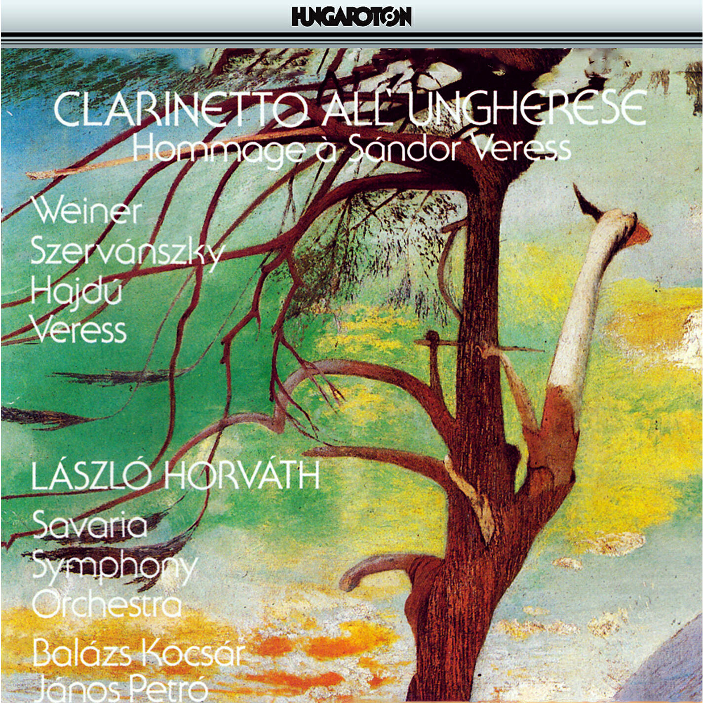 Релиз Weiner: Ballad / Szervanszky: Serenade / Hajdu: Capriccio All'Ongarese / Veress: Clarinet Concerto