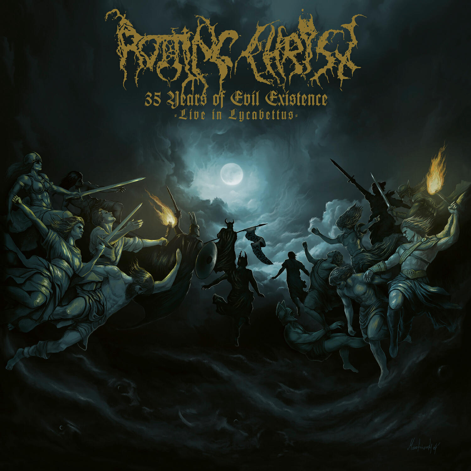 Релиз 35 Years of Evil Existence (Live in Lycabettus)