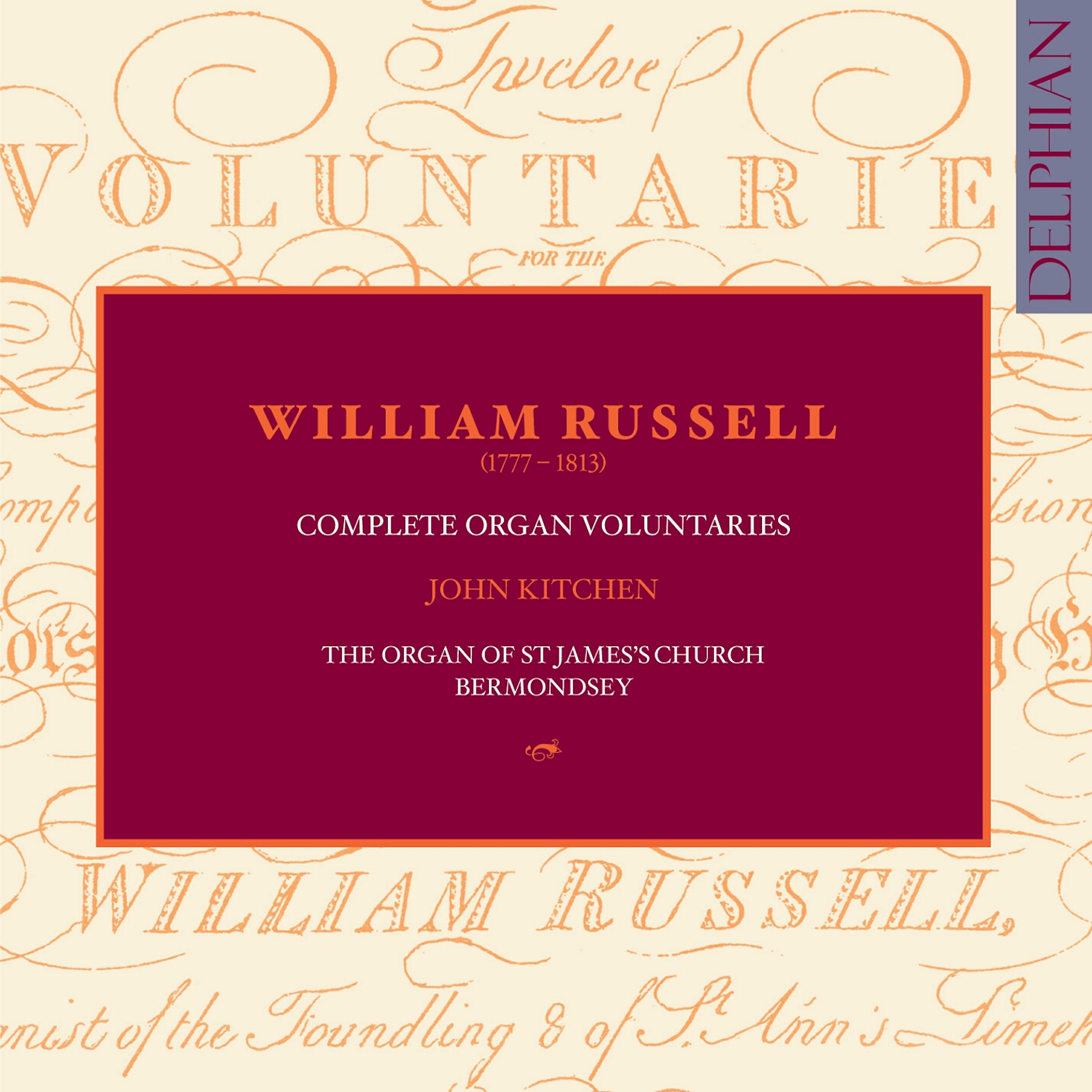 Релиз William Russell (1777-1813) : Complete Organ Voluntaries