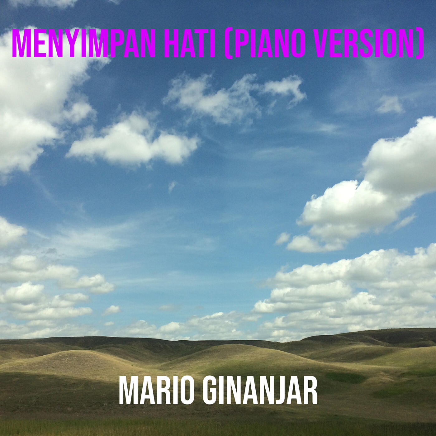 Релиз Menyimpan Hati (Piano Version)